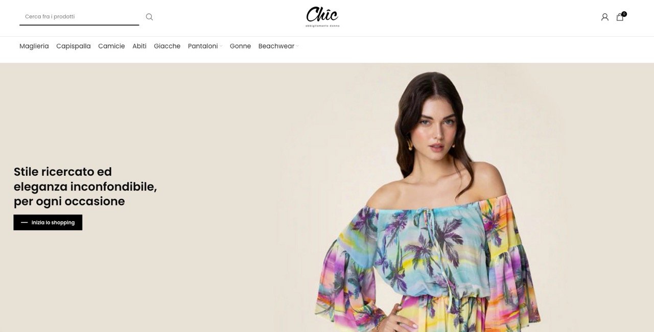 Chic sito abbigliamento on sale