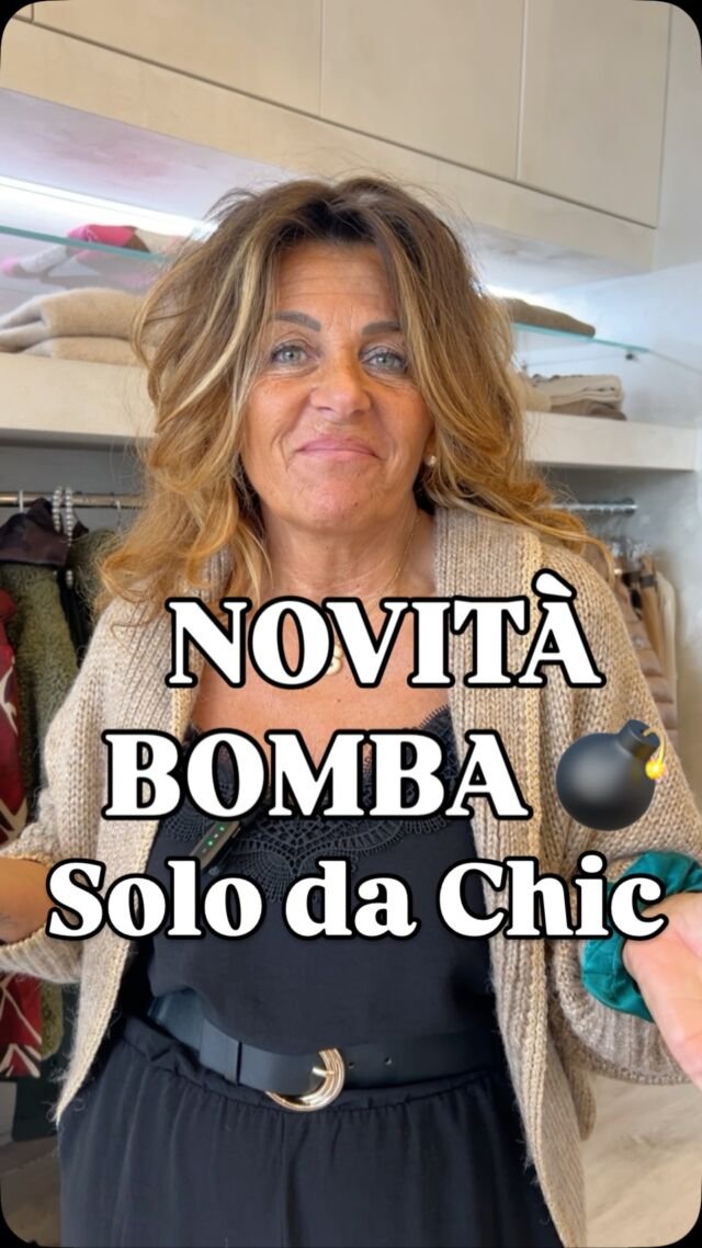 Solo da Chic, una super novità per voi… dopo varie richieste da parte delle nostre clienti.. finalmente in negozio…. 💣Così potrete fare shopping senza alcun problema 😎😜#chic#chicabbigliamento#sanmarino